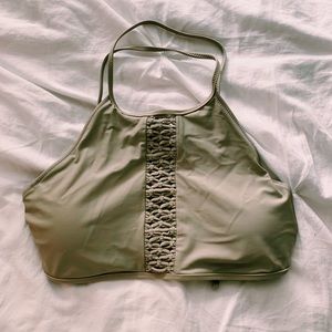 Aerie Halter Top Bathing Suit
